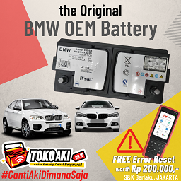 BMW OEM Battery #FreeResetBMW